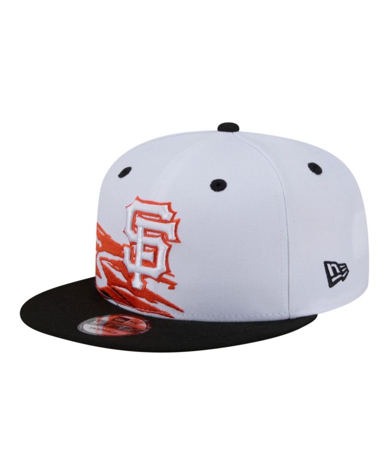 Men's White San Francisco Giants Swept 9FIFTY Snapback Hat