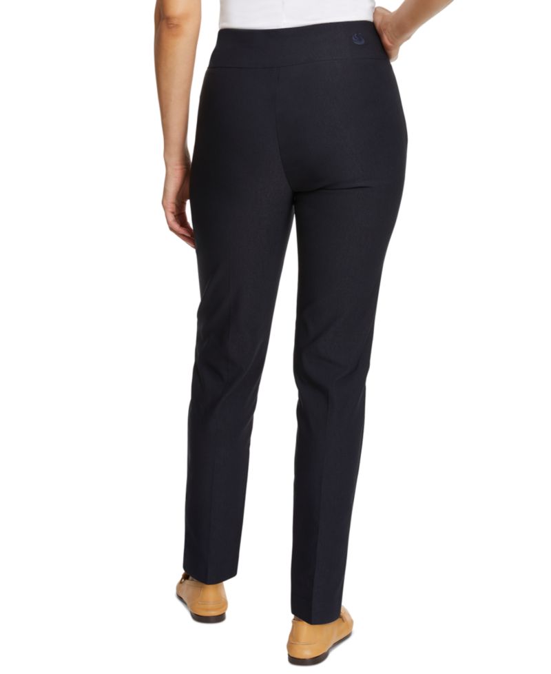 Women's Tummy-Control Pull-On Slim Trousers, in Regular, Short & Long