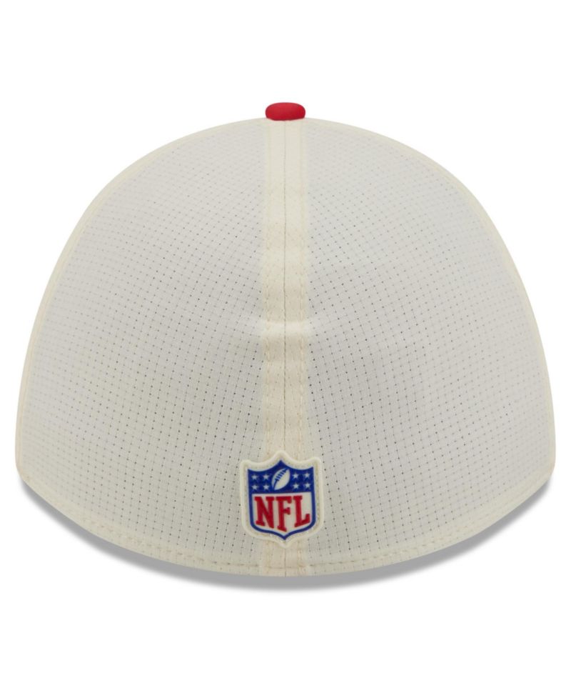 Men's Cream/Red Buffalo Bills 2026 NFL Training Camp 39THIRTY Flex Hat