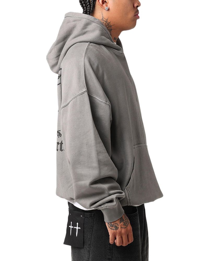 Men's Ethereal Hoodie Washed Charcoal