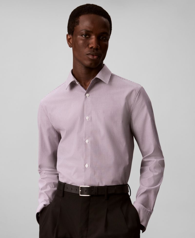 Men's Stretch Slim-Fit Dress Shirt