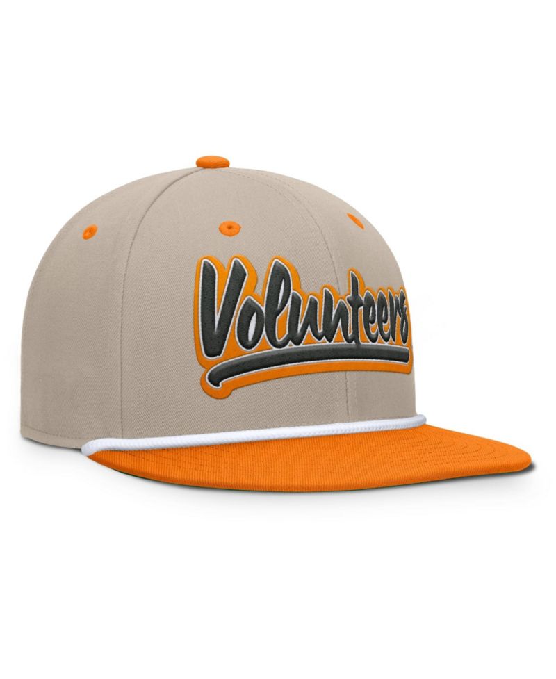 Men's Khaki/Tennessee Orange Tennessee Volunteers Colt Fitted Hat