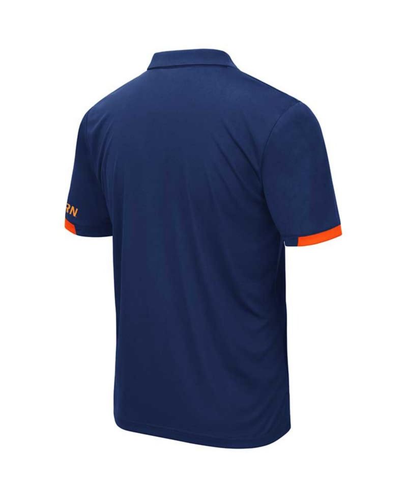 Men's Navy Auburn Tigers Big and Tall Santry Polo Shirt
