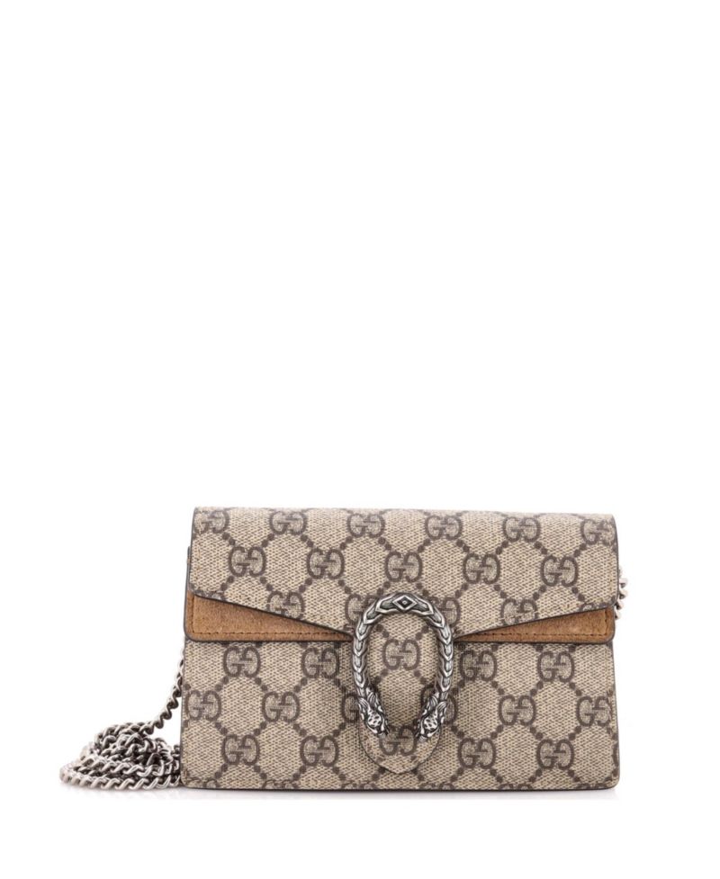 Super Mini Dionysus Bag GG Coated Canvas