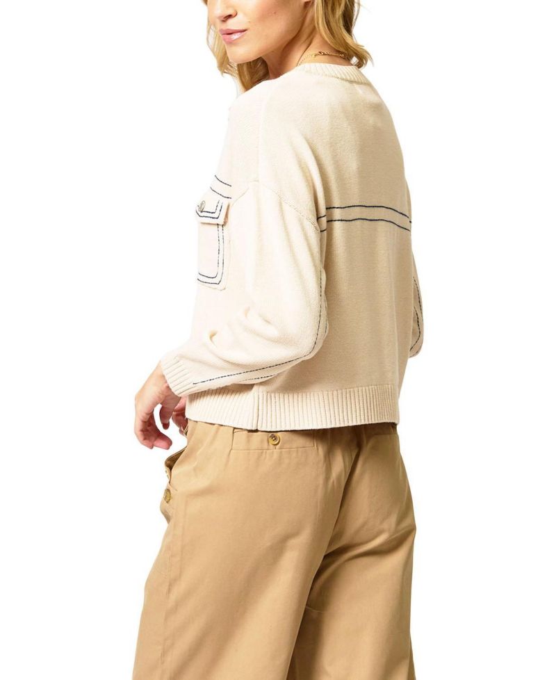 Women's Dean Topstitch Sweater