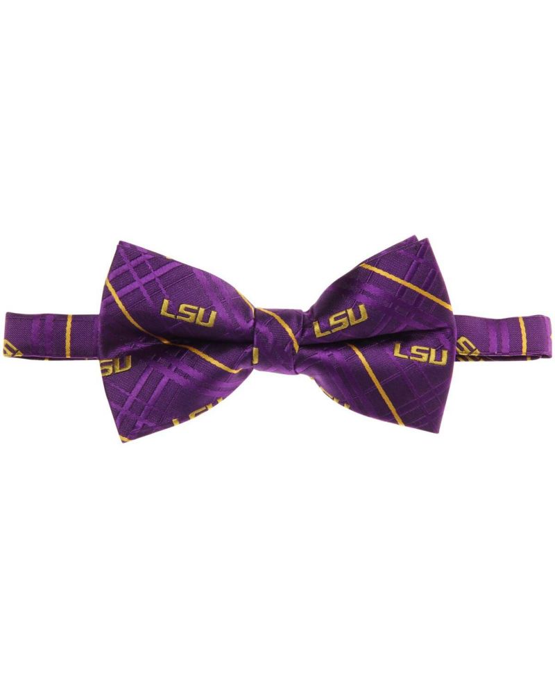 Men's Purple Lsu Tigers Oxford Bow Tie