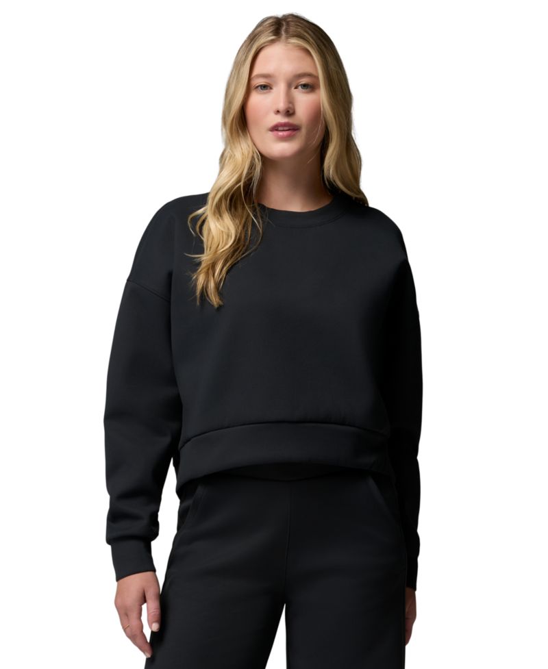 Women's Amaze Heavyweight Relaxed-Fit Cropped Sweatshirt