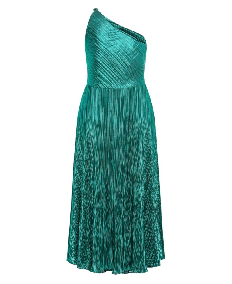 Women's Kamila One Shoulder Metallic Dress