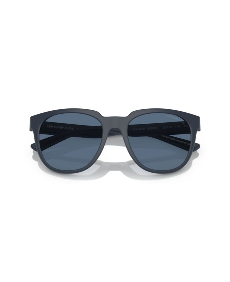 Men's Round Sunglasses, EA4205