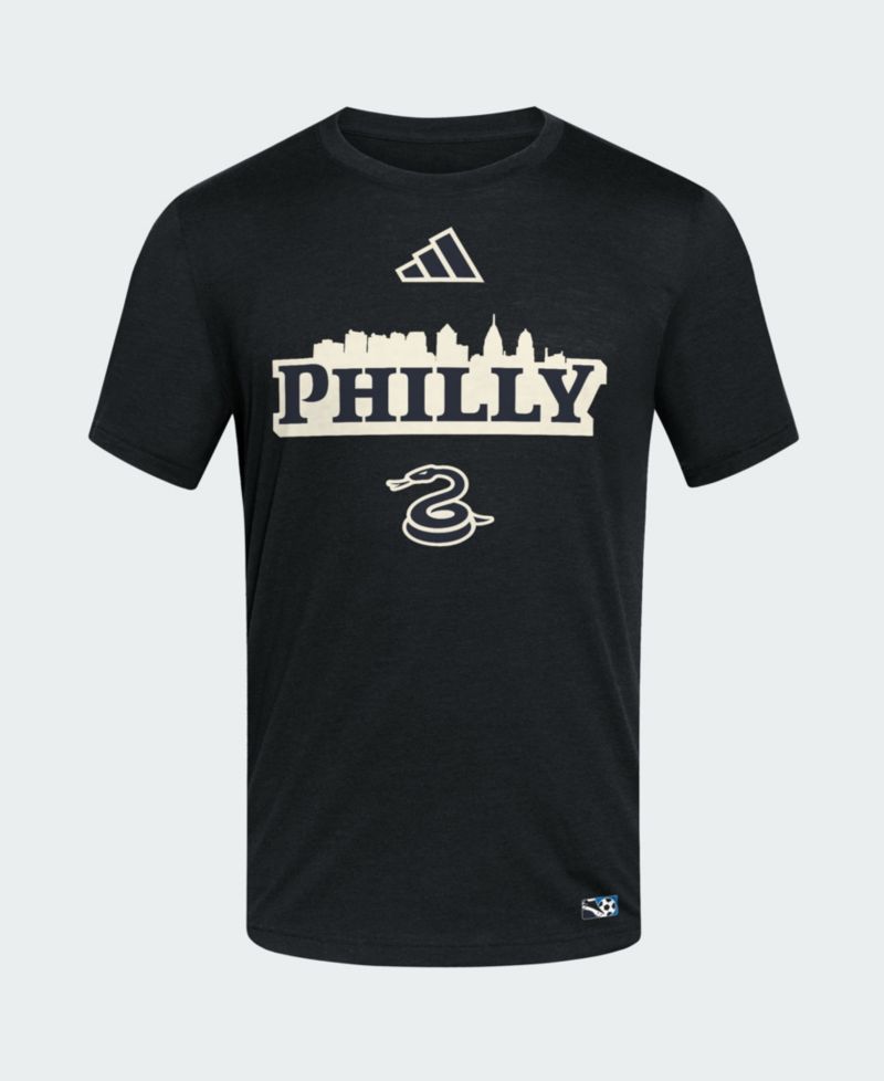 Men's Black Philadelphia Union 2026 Archive Jersey Hook T-Shirt