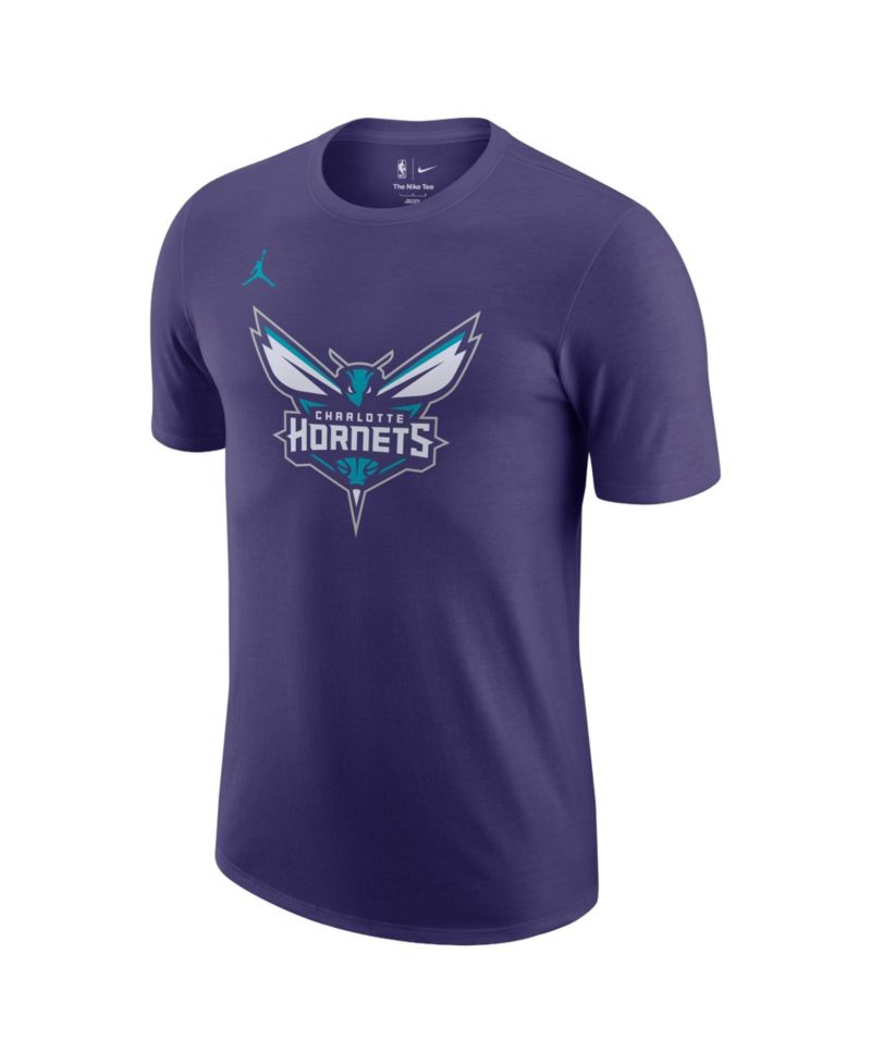 Men's Purple Charlotte Hornets Essential T-Shirt