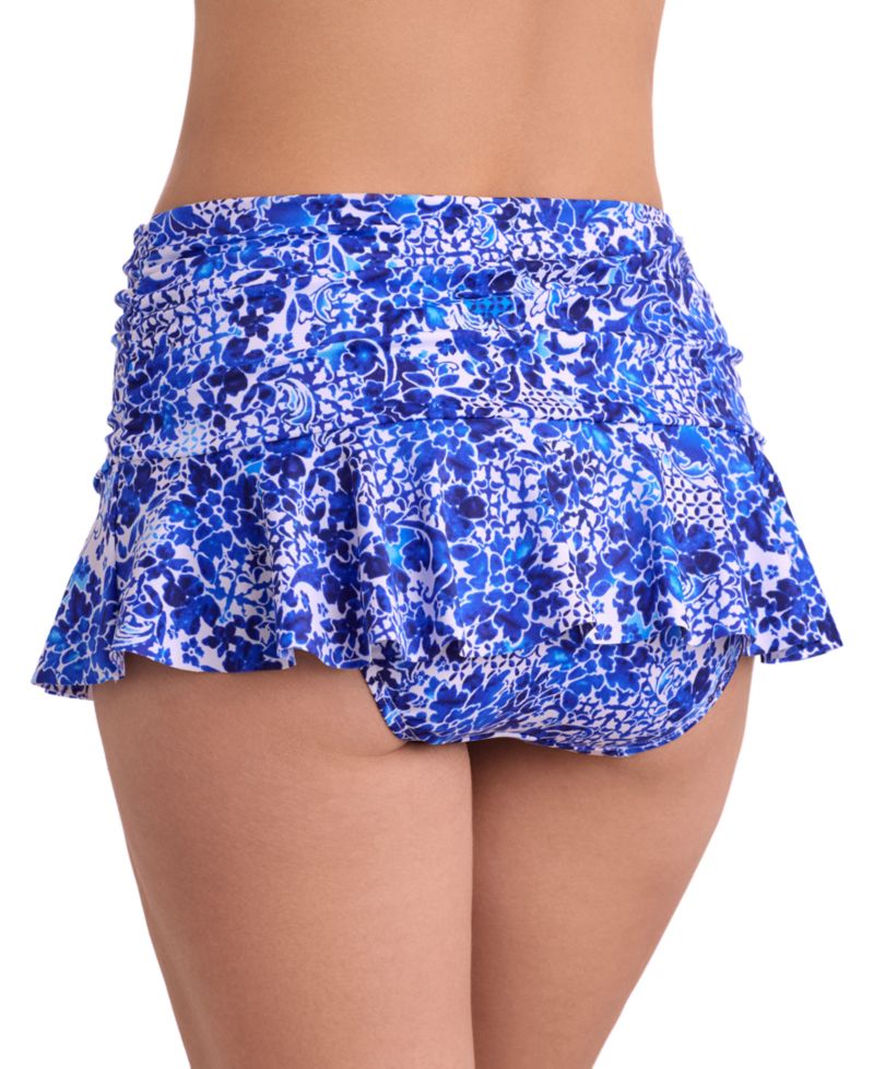 Women's Halo Printed Swim Skirt