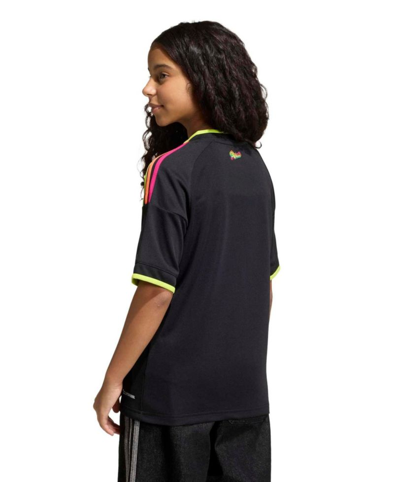 Big Boys and Girls Black Peru National Team 2026 Away Replica Jersey