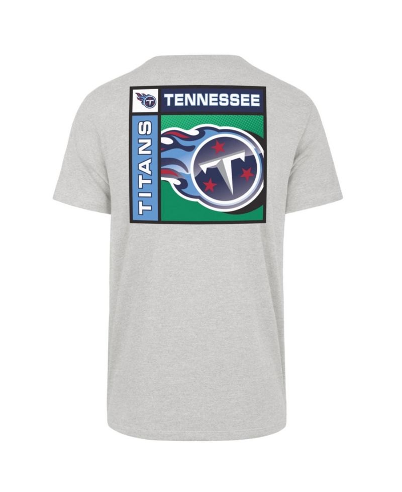 Men's Gray Tennessee Titans Chrome Plate Franklin T-Shirt