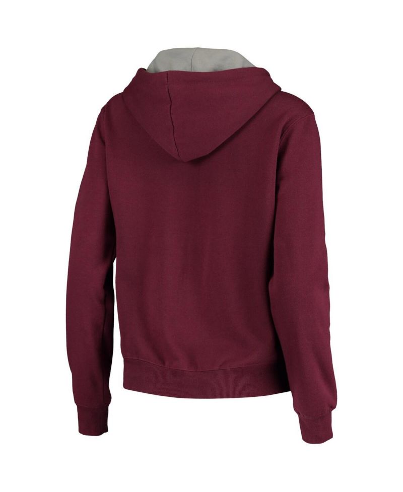 Women's Maroon Texas A&M Aggies Loud and Proud Pullover Hoodie