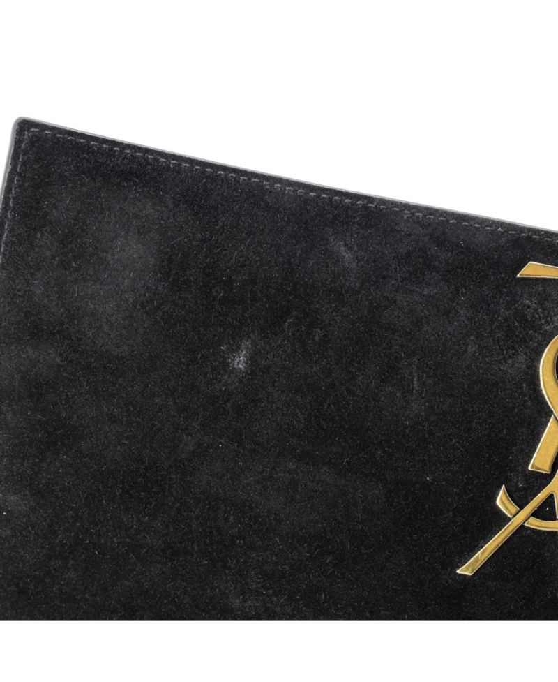 Medium Classic Monogram Reversible Shoulder Bag Embossed Nubuck and Suede