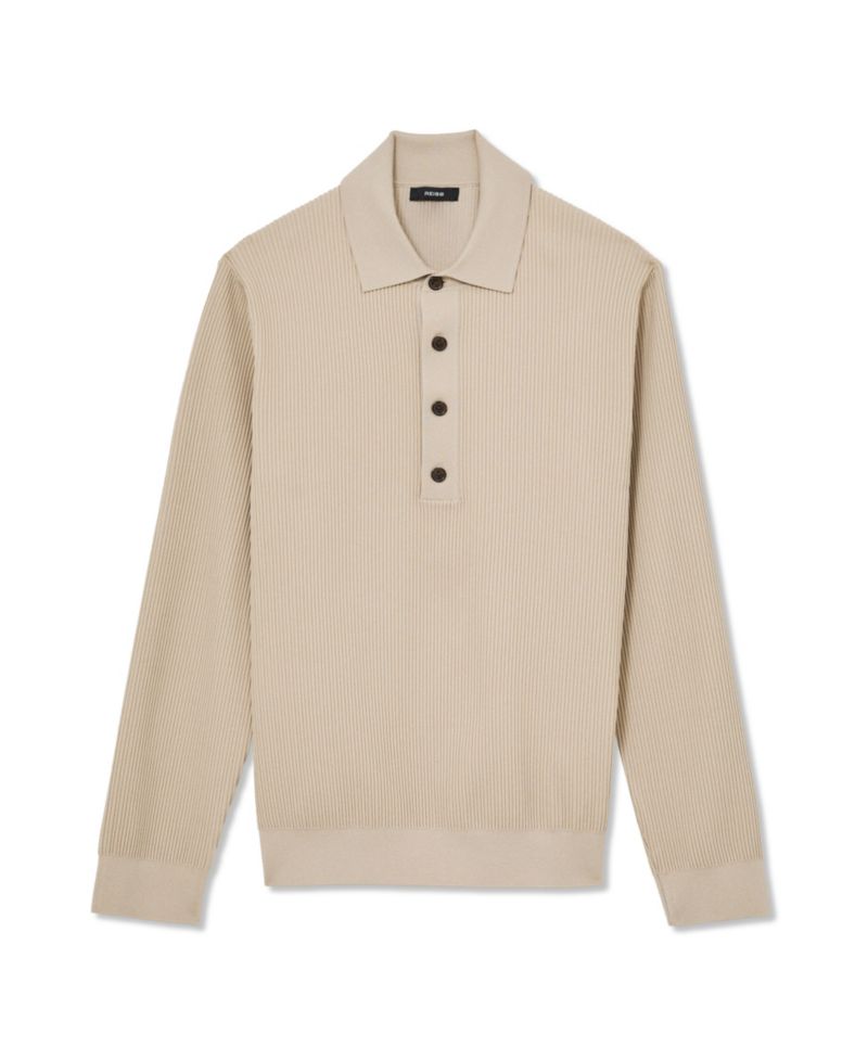Men's Admiral Ribbed Polo Shirt