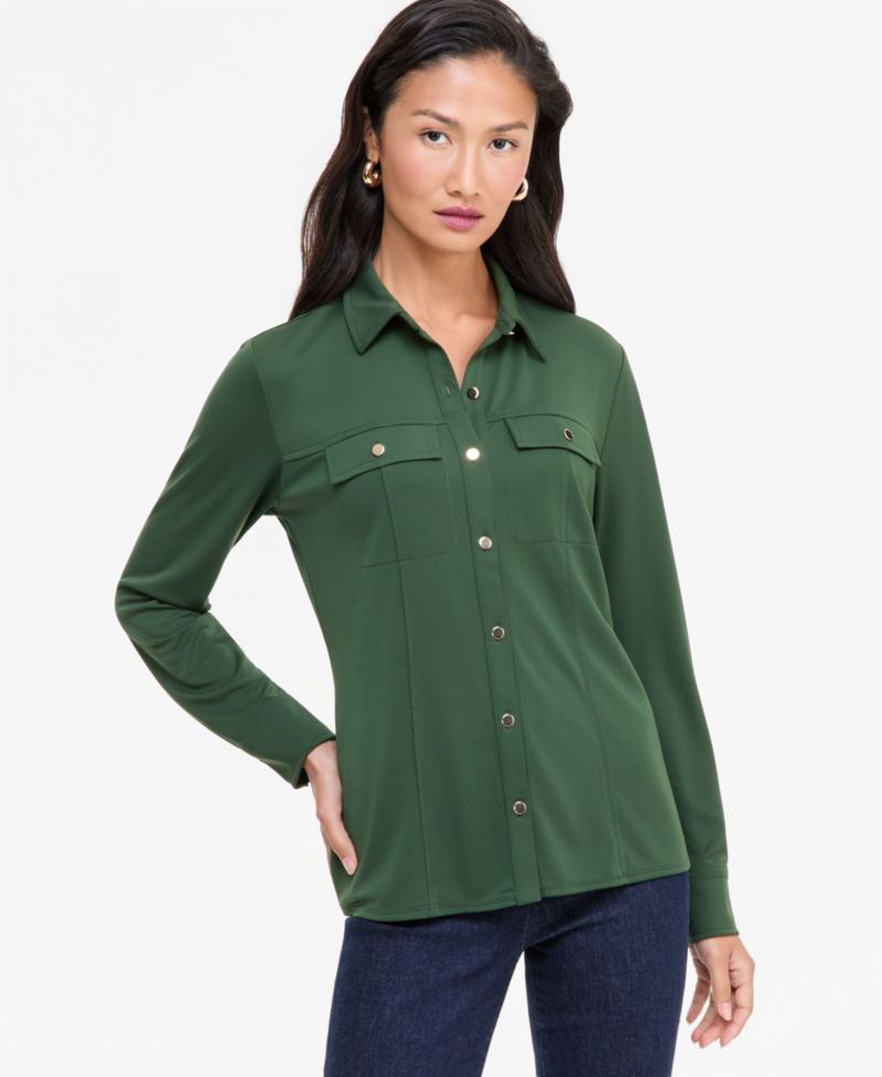 Women's Knit Utility Shirt