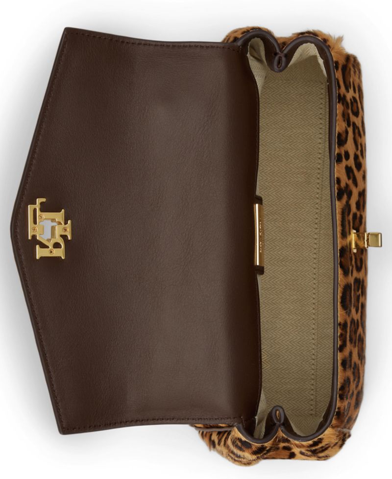 Farrah Leopard Print Small Soft Satchel Bag