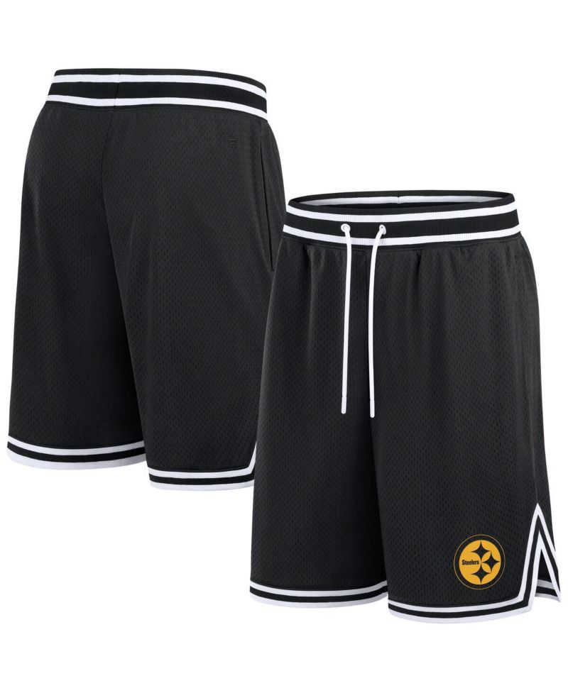 Men's Black Pittsburgh Steelers Elements Future Ground Shorts