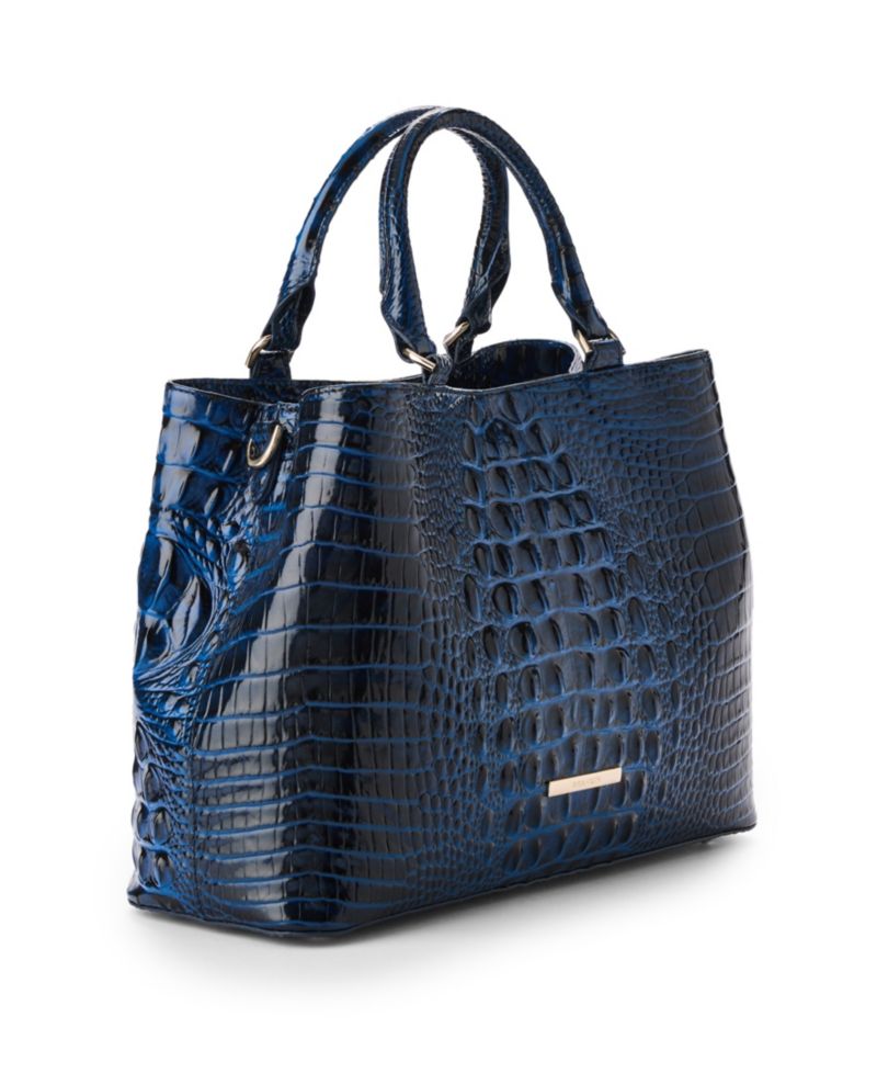 Denise Small Melbourne Medium Leather Satchel Handbag