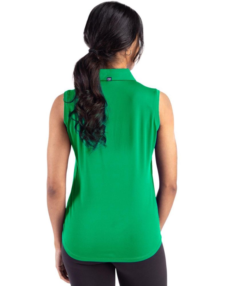Women's Cutter and Buck Forge Eco Stretch Recycled Sleeveless Polo