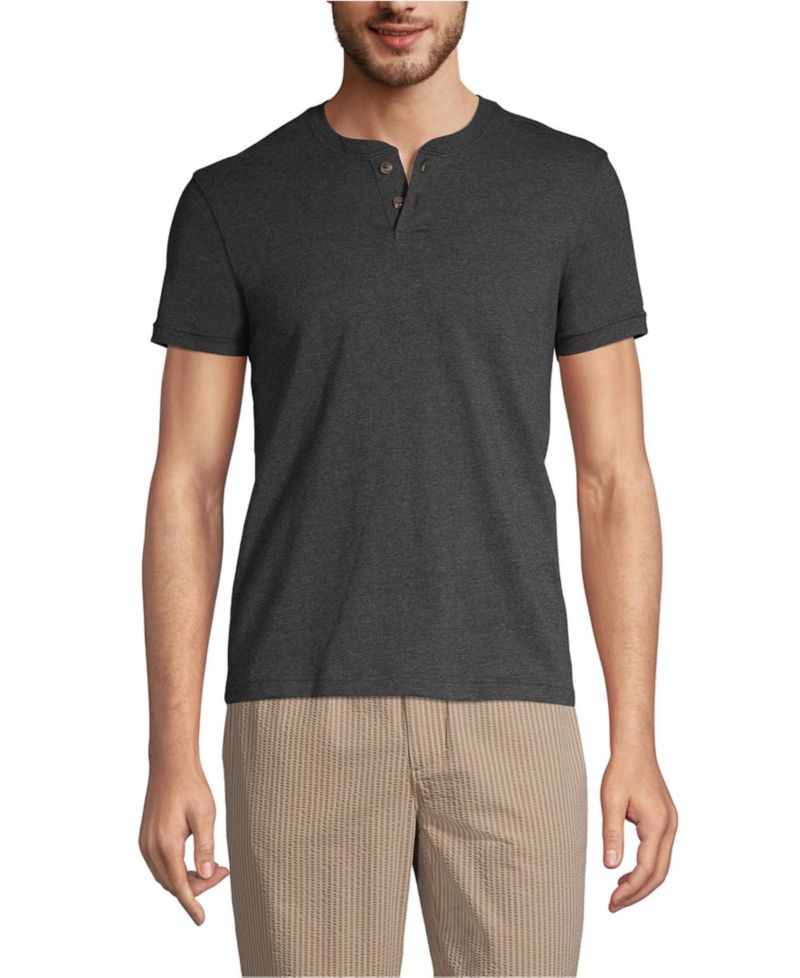 Men's Short Sleeve Super-T Henley T-Shirt