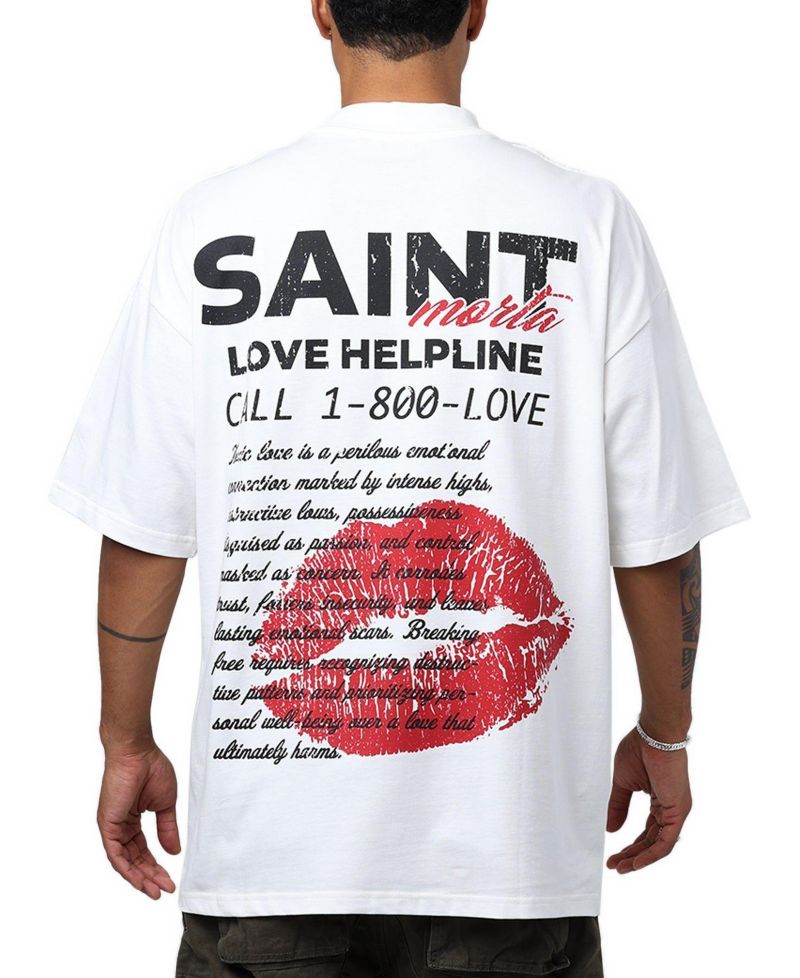 Men's Love Helpline Mock T-Shirt