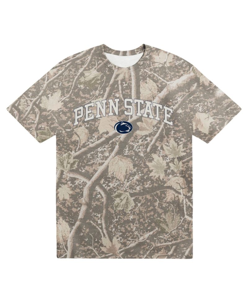 Men's Camo Penn State Nittany Lions Back Bay Heavyweight T-Shirt