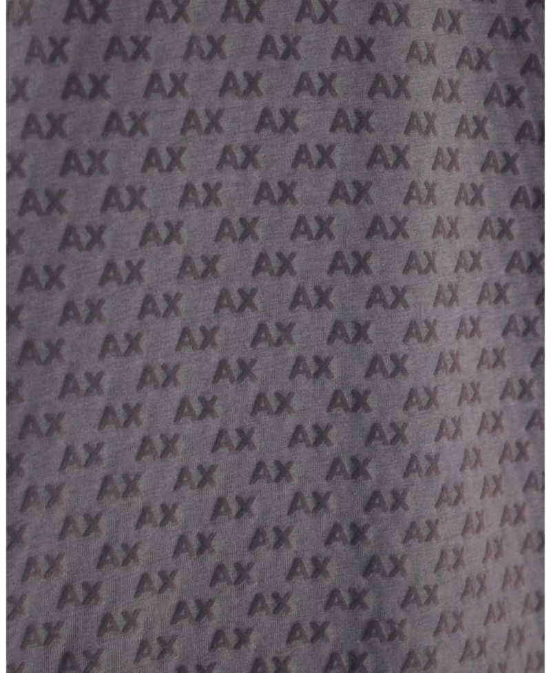 Men's Flocked All Over Logo Polo Shirt