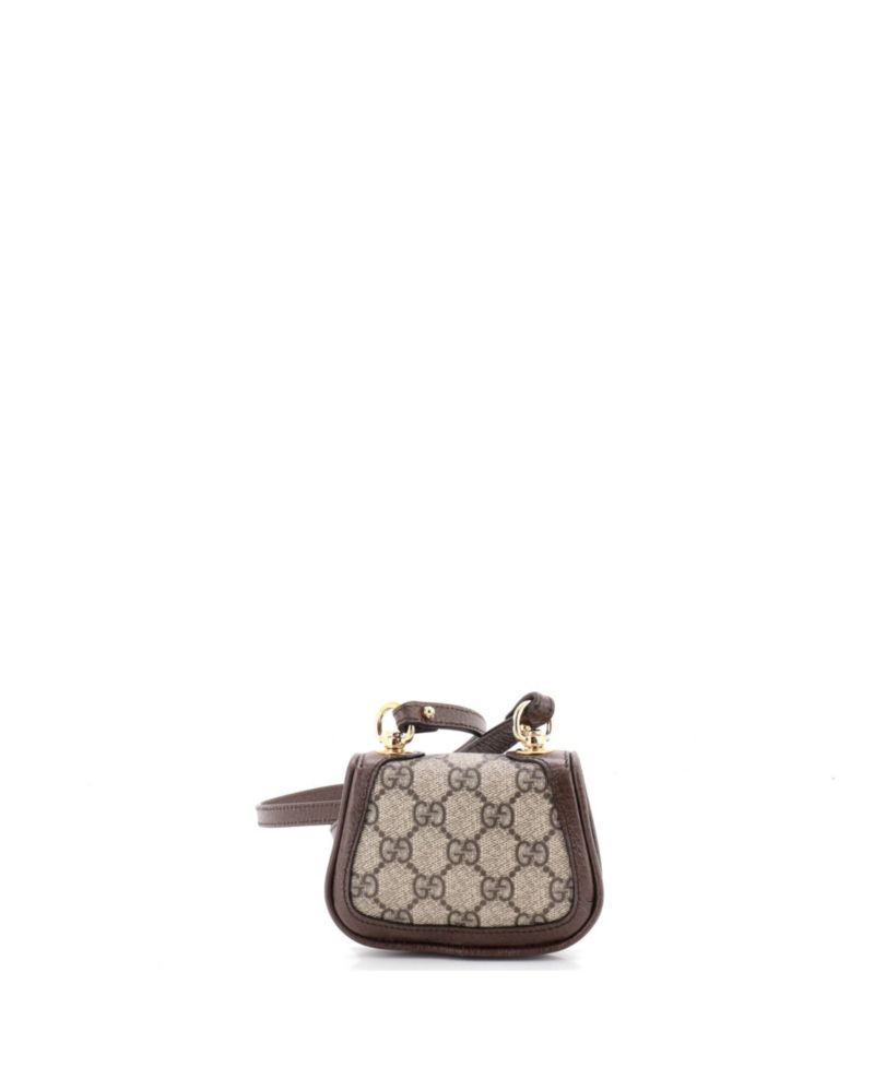 Blondie NM Card Case Wallet with Strap GG Coated Canvas