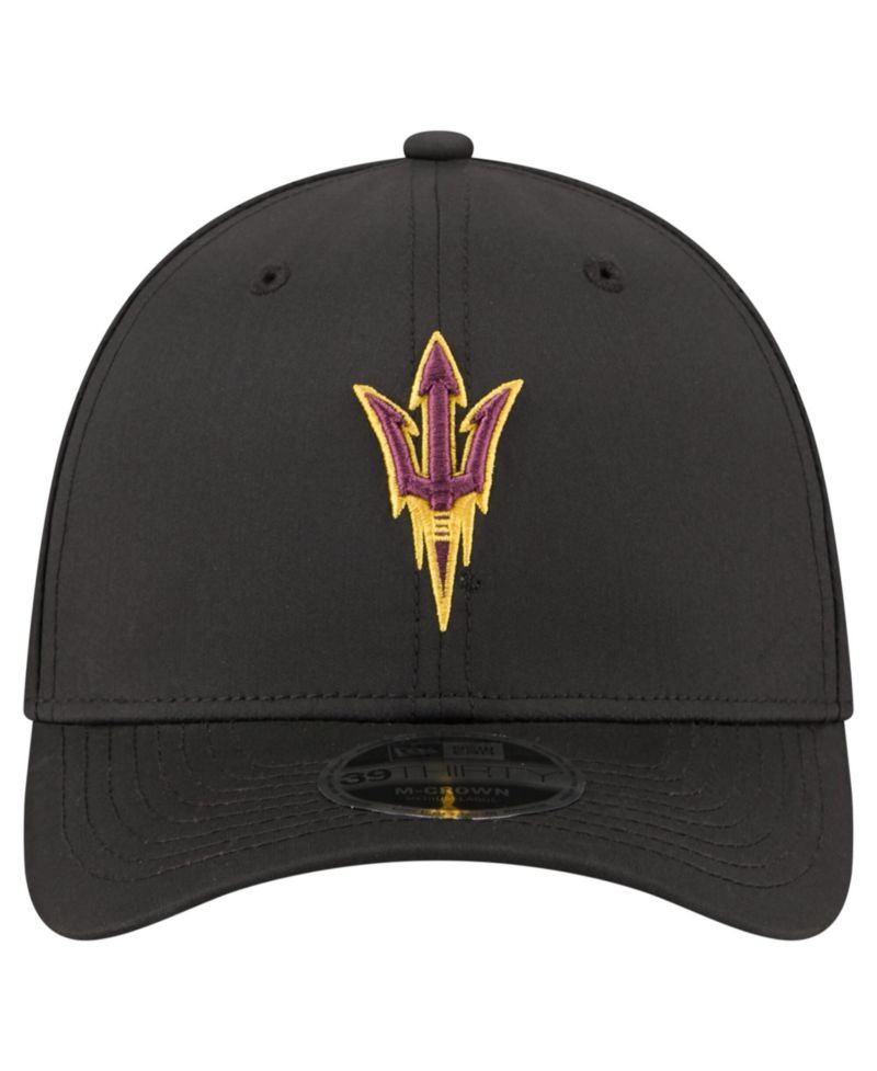 Men's Black Arizona State Sun Devils 39THIRTY M-Crown Flex Fit Hat