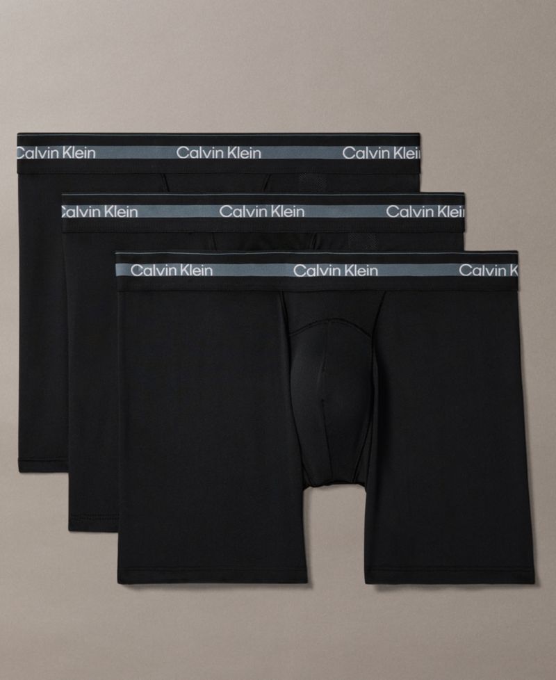 Men's Icon Active Mesh Boxer Briefs, 3-Pack
