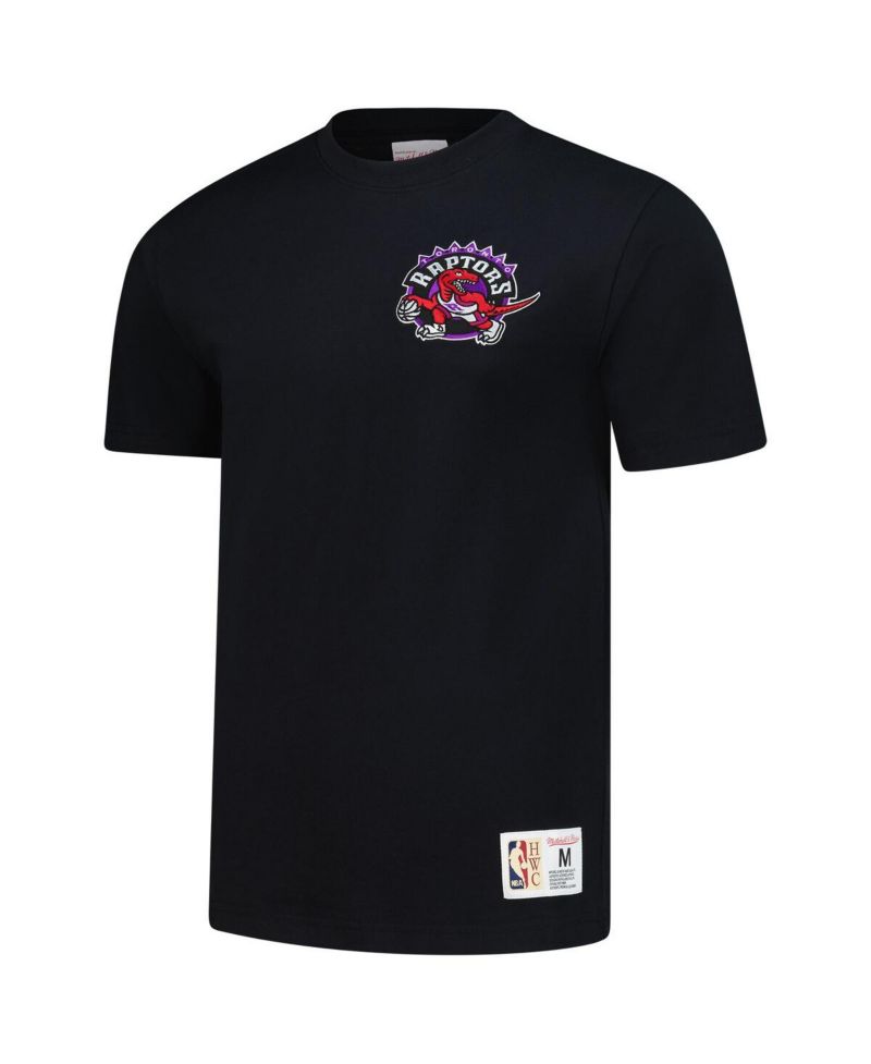 Men's Vince Carter Black Toronto Raptors Hardwood Classics NBA Legends T-Shirt