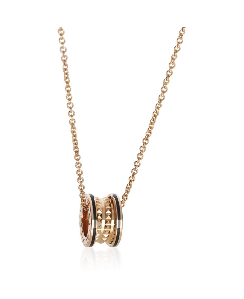 Rose Gold B.zero1 Rock Necklace
