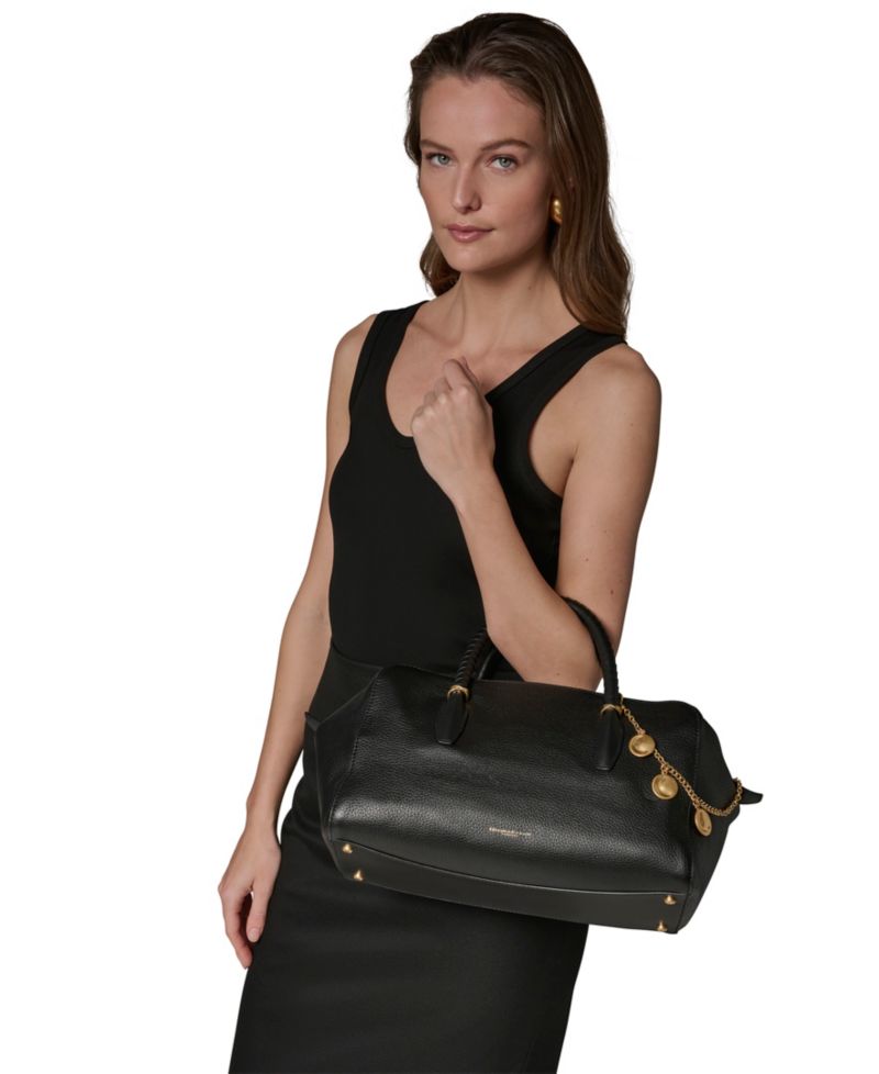Chantilly Medium Leather Satchel Bag