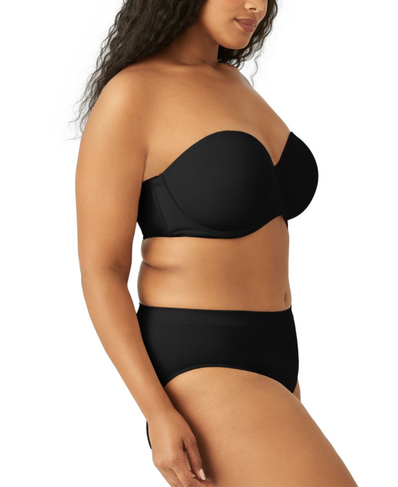 Red Carpet Full Figure Underwire Strapless Bra 854119, Up To I Cup