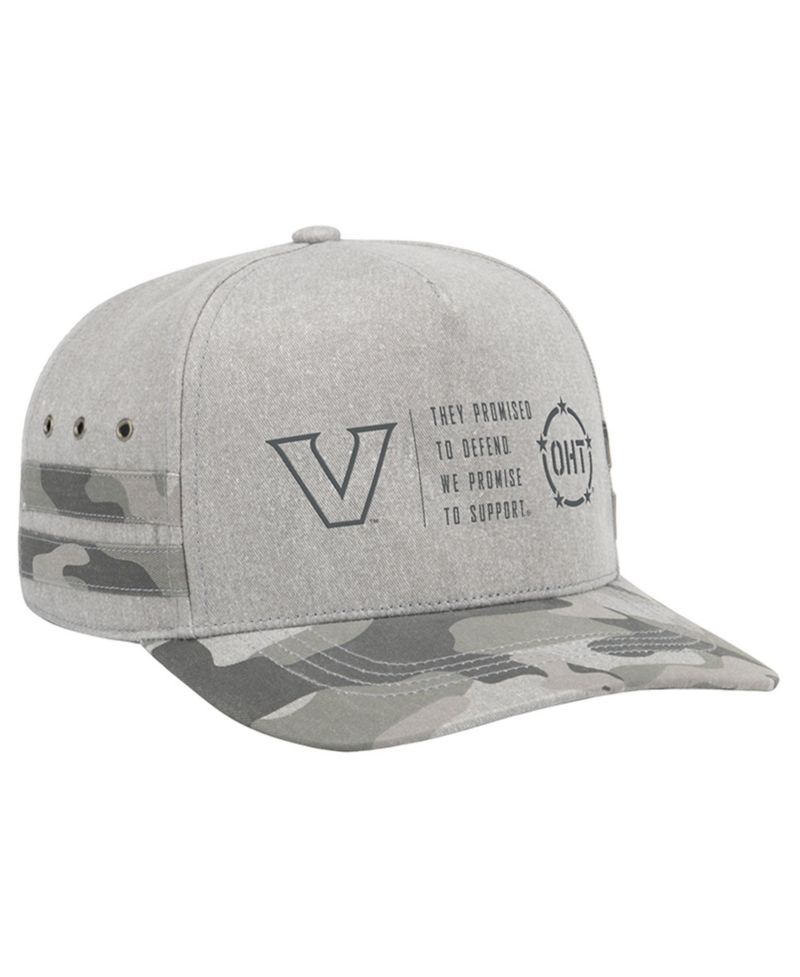 Men's and Women's Gray Vanderbilt Commodores OHT Squad Podium Adjustable Hat