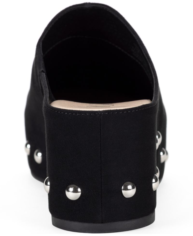 Women's Siimone Platform Block Heel Studded Mules