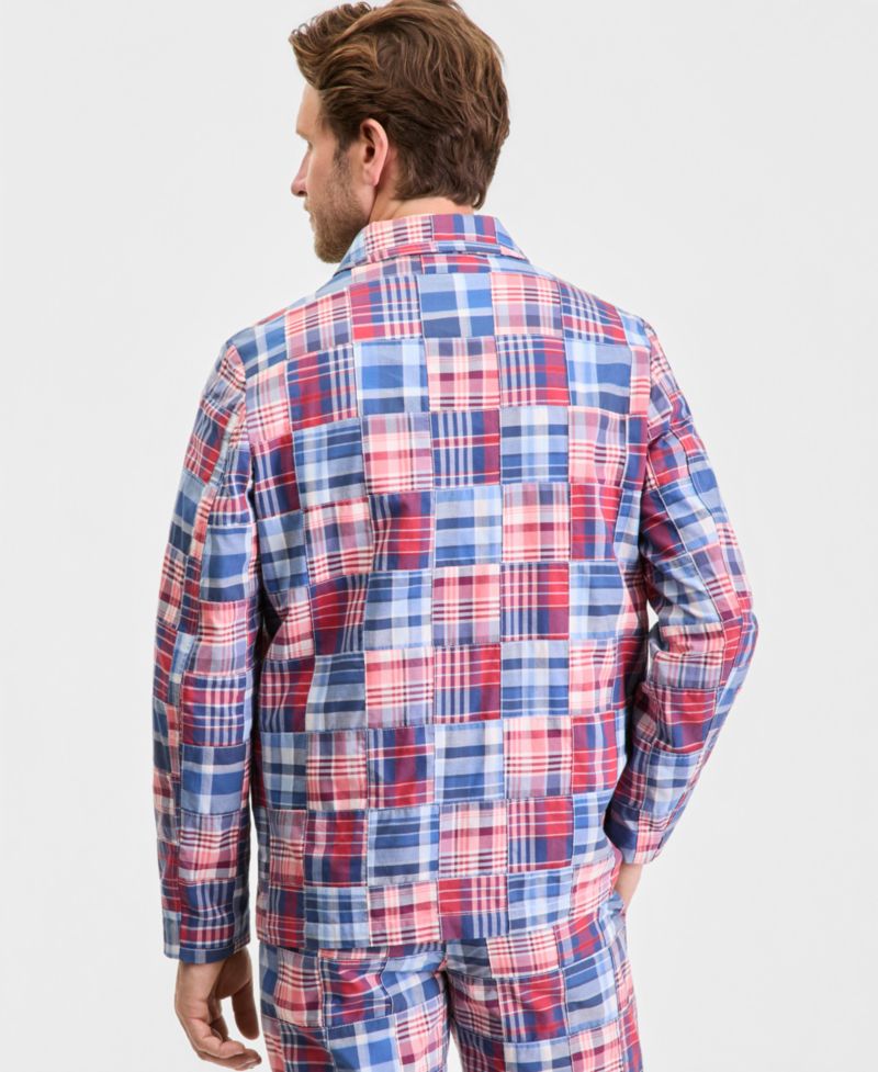 Men's Madras Shirt Jacket