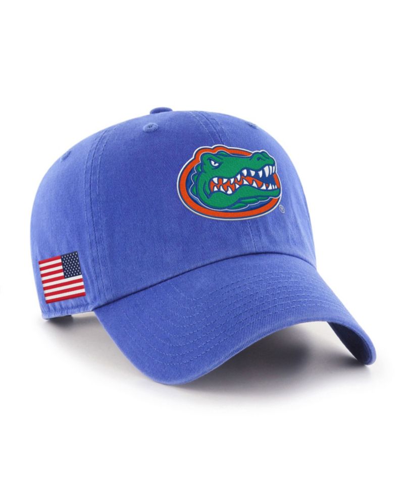 Men's Royal Florida Gators Americana Heritage Clean Up Adjustable Hat