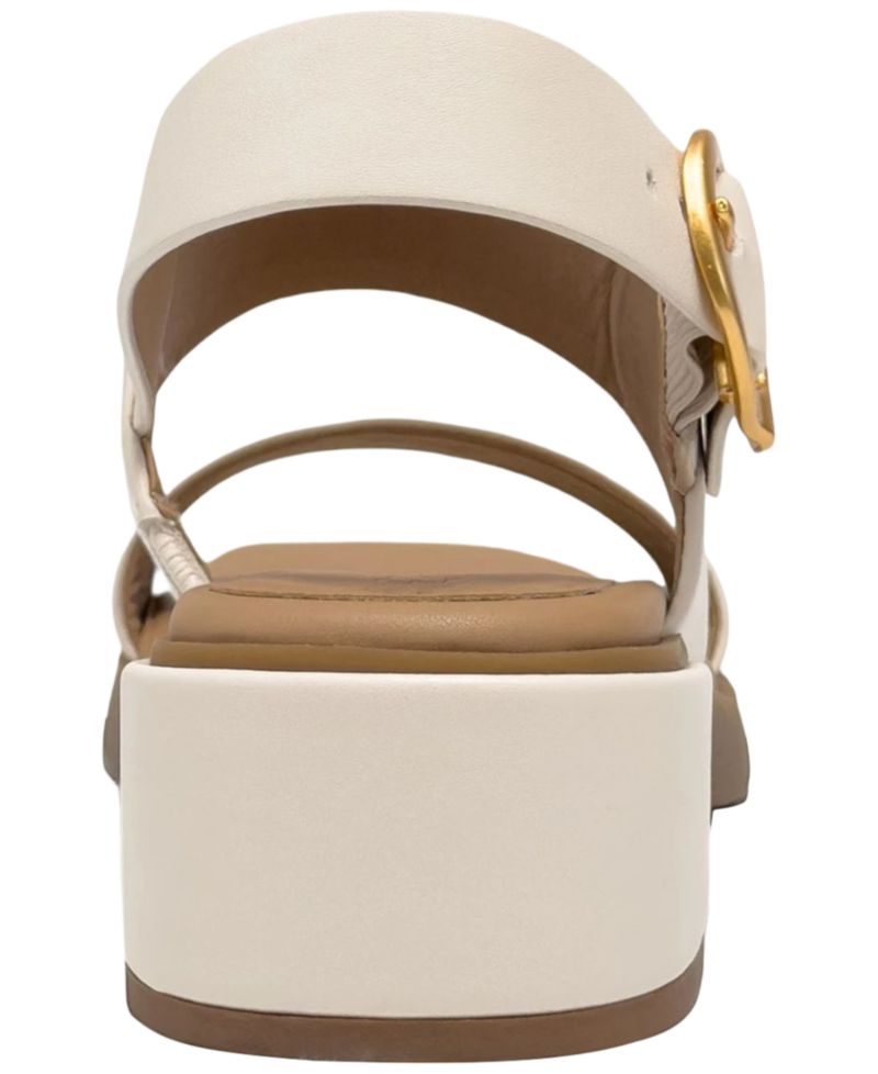 Women's Dove Low Heeled Square Toe Dress Sandals