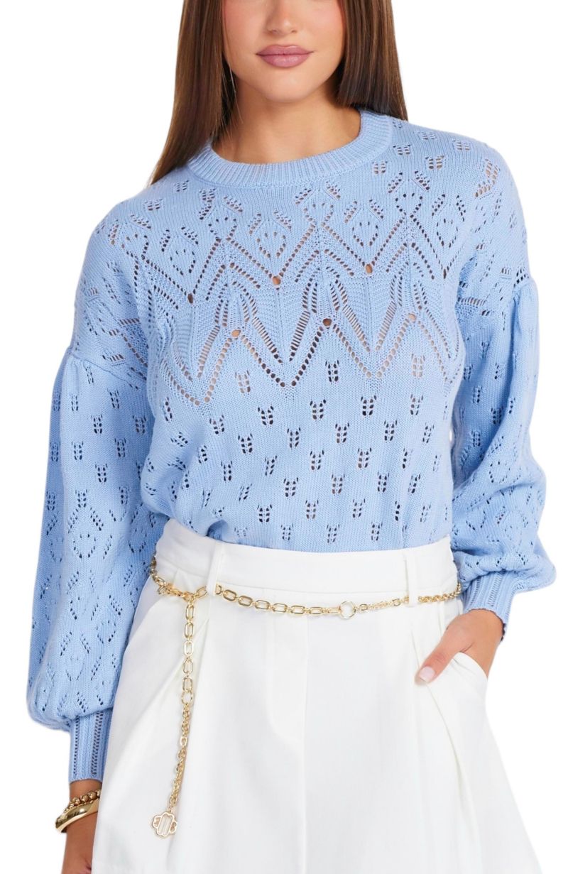 Women's Bishop + Young Favorite Pointelle Sweater