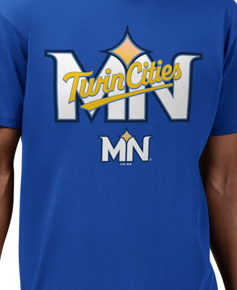 Men's Royal Minnesota Twins City Connect Abbreviation T-Shirt