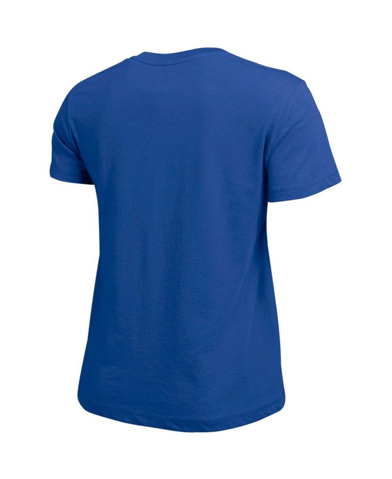 Women's Royal Kentucky Wildcats Arched Over Logo T-Shirt