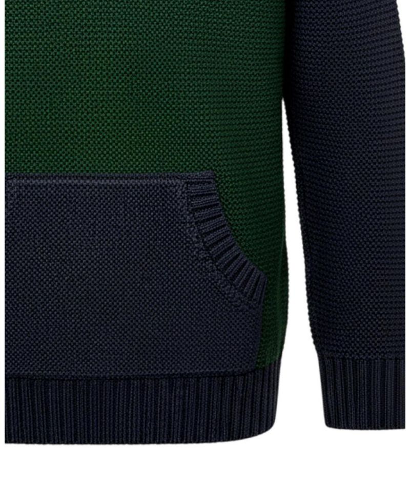 Little Boys (5-7) Organic Half Zip Kanga Sweater