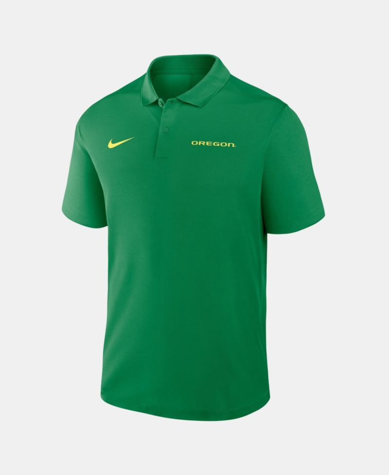 Men's Green Oregon Ducks Dri-FIT Victory Polo Shirt