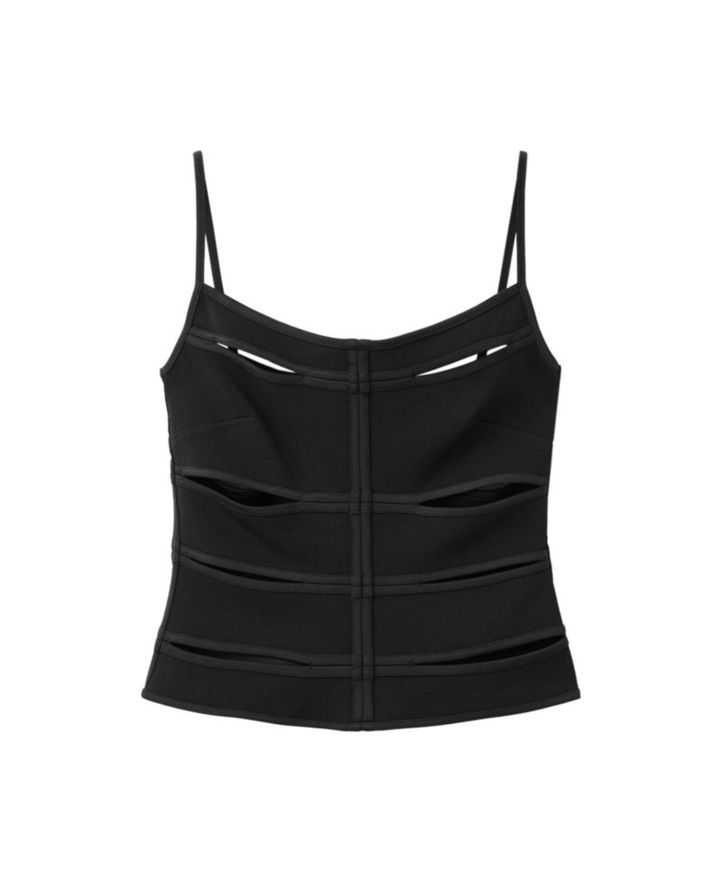 Women's Scoop Neck Cutout Tank Top