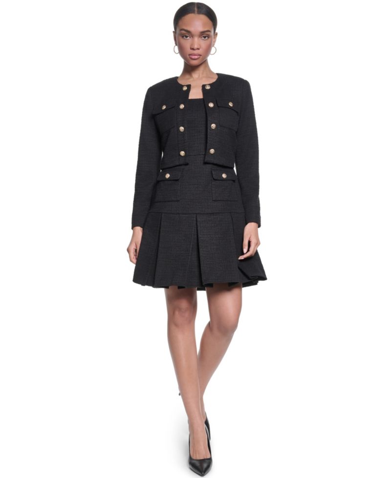 Women's Knit Tweed Jacket