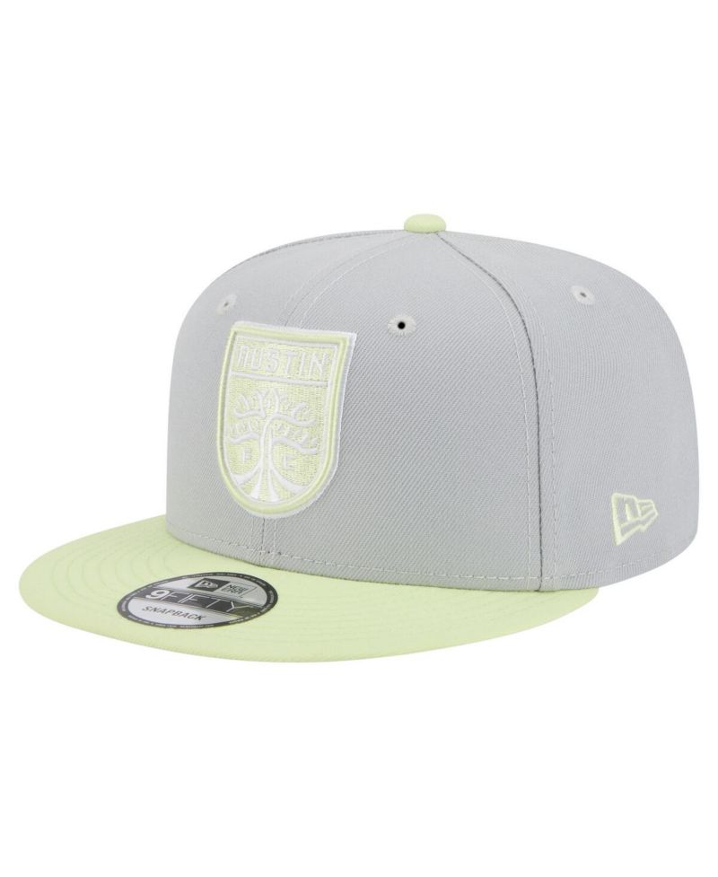 Men's Gray Austin FC Color Pack Two-Tone 9FIFTY Snapback Hat